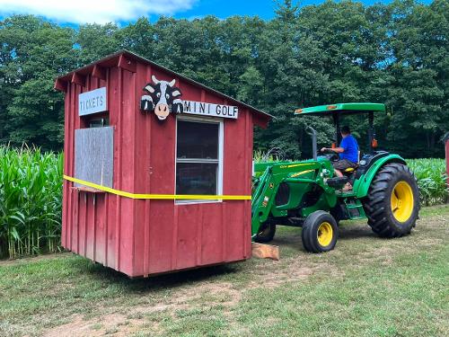 Moving the Entry Shack