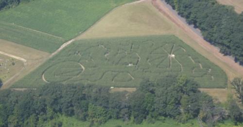 Hicks Family Farm Corn Maze 2013