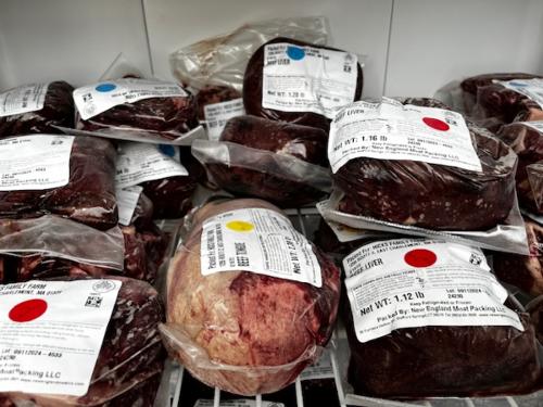 Beef liver 1 pound packages